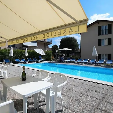 In Mit Pool Und Grill Lägenhet Domaso